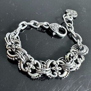 Chainmaille Bracelet Chain Mail Handmade Silver Link Bracelet Medium Gift NWT